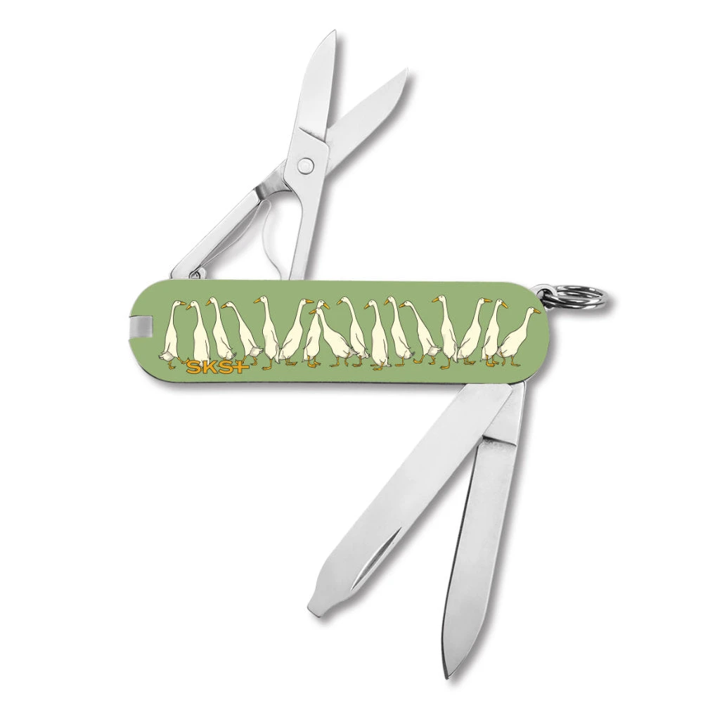 Victorinox Gaggle Of Geese Classic SD Designer Swiss Army Knife 2 Victorinox Gaggle Of Geese Classic SD Designer Swiss Army Knife - Image 2