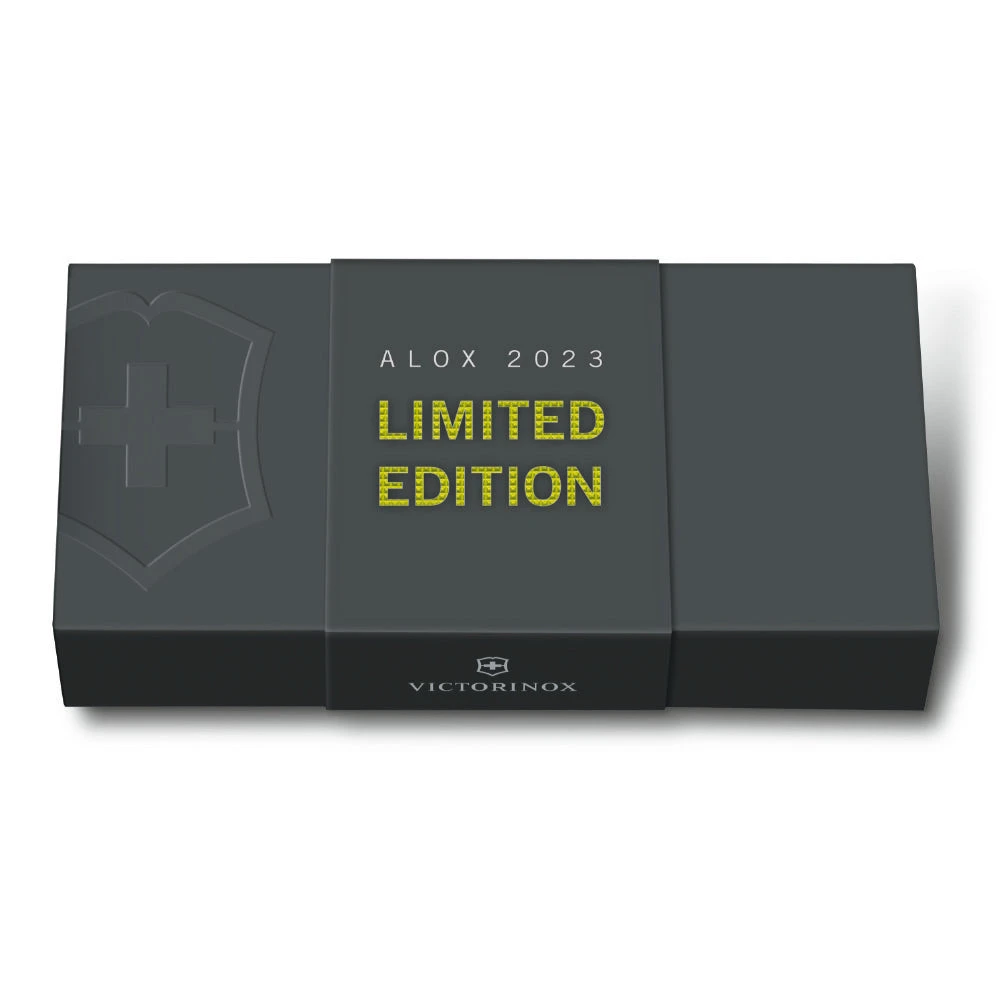 Victorinox Electric Yellow Pioneer X Alox 2023 Limited Edition Swiss Army Knife 5 Victorinox Electric Yellow Pioneer X Alox 2023 Limited Edition Swiss Army Knife - Image 5