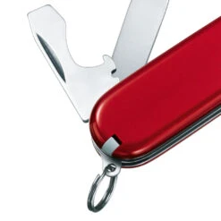 Victorinox Recruit Swiss Army Knife 12 Victorinox Recruit Swiss Army Knife -Blade HQ SA02503 Recruit Keyring Detail