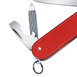 Victorinox Cadet Red Swiss Army Knife -Blade HQ SA0260120R Cadet File Detail