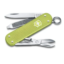 Victorinox Classic SD Alox Swiss Army Knife, 2021 Colors -Blade HQ SA06221241 Victorinox Classic SD Lime Twist