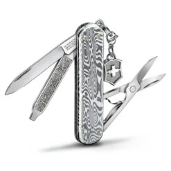Victorinox Damast Classic SD Brilliant Swiss Army Knife
