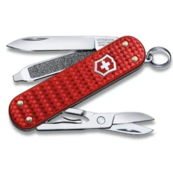 Victorinox Classic SD Precious Alox Swiss Army Knife -Blade HQ SA06221401G Classic SD Precious Alox Iconic Red