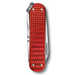 Victorinox Classic SD Precious Alox Swiss Army Knife 12 Victorinox Classic SD Precious Alox Swiss Army Knife -Blade HQ SA06221401G Classic SD Precious Alox Red Closed Back