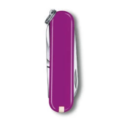 Victorinox Classic SD Swiss Army Knife, 2021 Solid Colors 15 Victorinox Classic SD Swiss Army Knife, 2021 Solid Colors -Blade HQ SA0622352 Victorinox Classic SD Tasty Grape Back