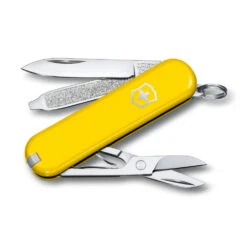 Victorinox Classic SD Swiss Army Knife, 2021 Solid Colors 21 Victorinox Classic SD Swiss Army Knife, 2021 Solid Colors -Blade HQ SA062238 Victorinox Classic SD Sunny Side