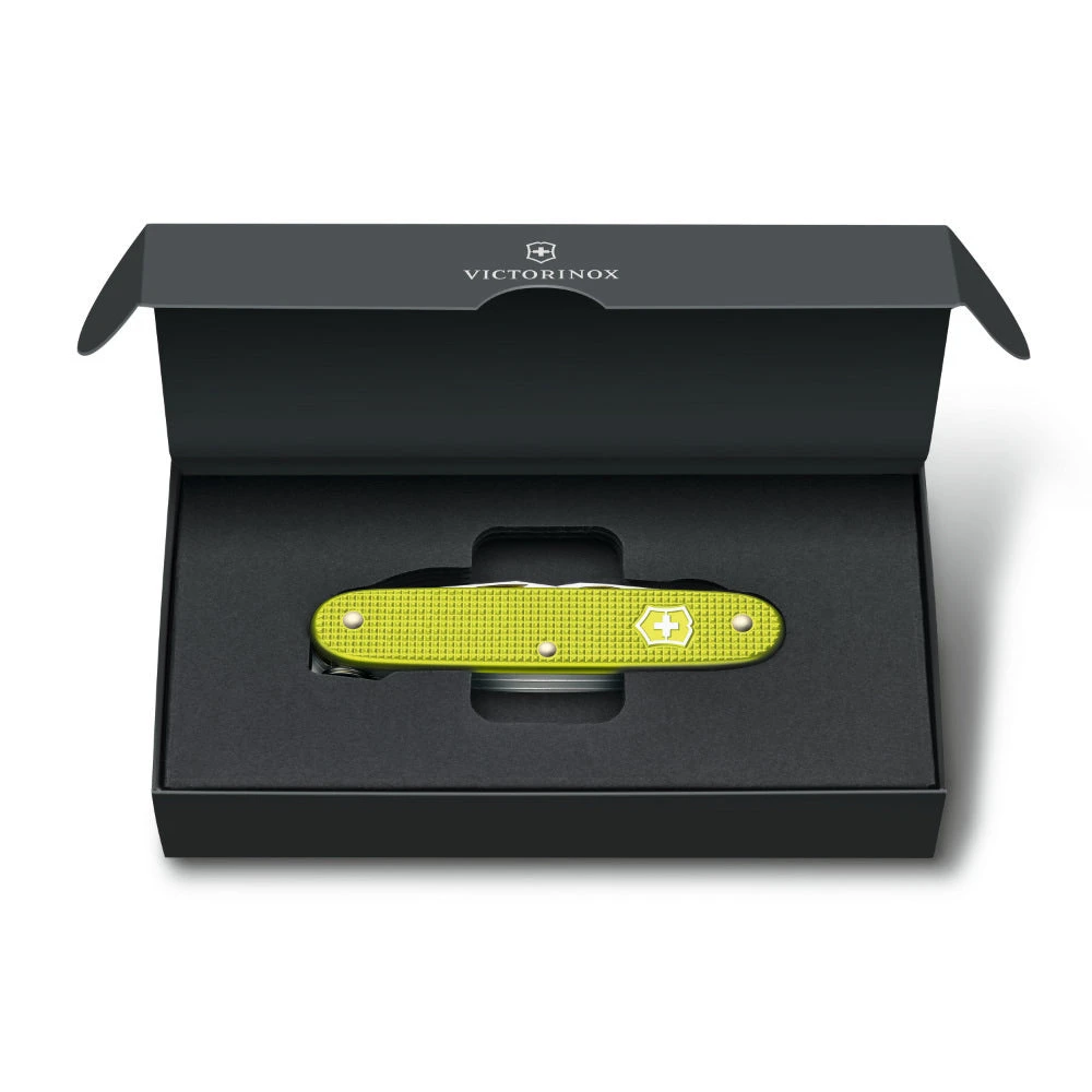 Victorinox Electric Yellow Pioneer X Alox 2023 Limited Edition Swiss Army Knife 4 Victorinox Electric Yellow Pioneer X Alox 2023 Limited Edition Swiss Army Knife - Image 4