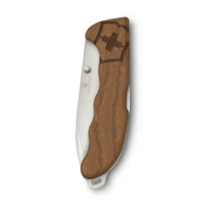 Victorinox Evoke Wood Lockblade Swiss Army Knife With Clip 11 Victorinox Evoke Wood Lockblade Swiss Army Knife With Clip -Blade HQ SA09415D630 Victorinox Evolve Wood Closed Front View