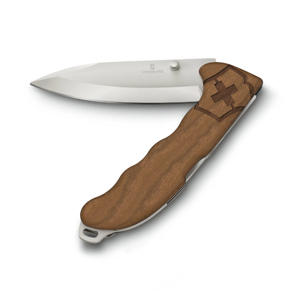 Victorinox Evoke Wood Lockblade Swiss Army Knife With Clip 1 Victorinox Evoke Wood Lockblade Swiss Army Knife With Clip