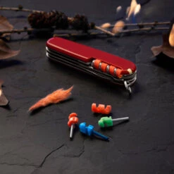 Victorinox Swiss Army Knife Mini Tool Fireant Fire-Starter Set 5 Victorinox Swiss Army Knife Mini Tool Fireant Fire-Starter Set -Blade HQ SA41330B1 Fireant Fire Starter Set in Use