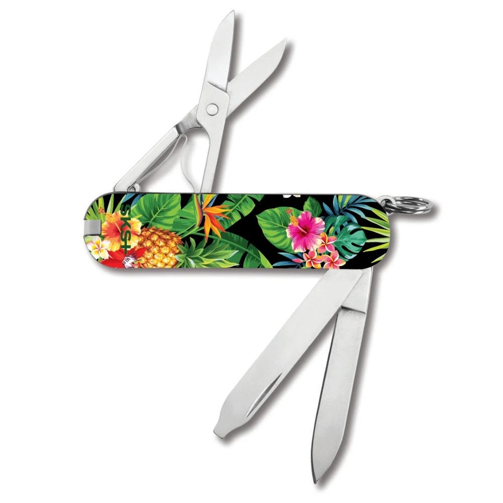 Victorinox Tropical Flowers Classic SD Designer Swiss Army Knife 2 Victorinox Tropical Flowers Classic SD Designer Swiss Army Knife - Image 2