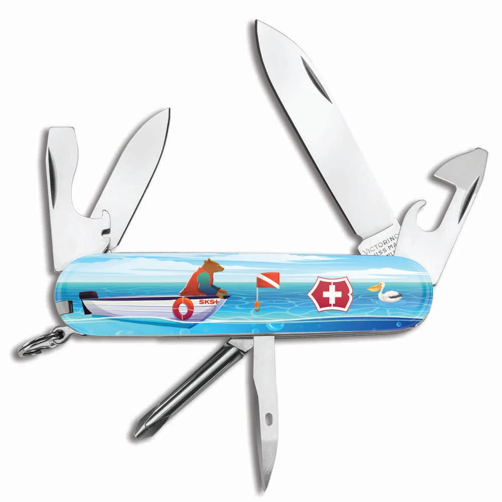 Victorinox Scuba Bear Tinker Designer Swiss Army Knife 1 Victorinox Scuba Bear Tinker Designer Swiss Army Knife