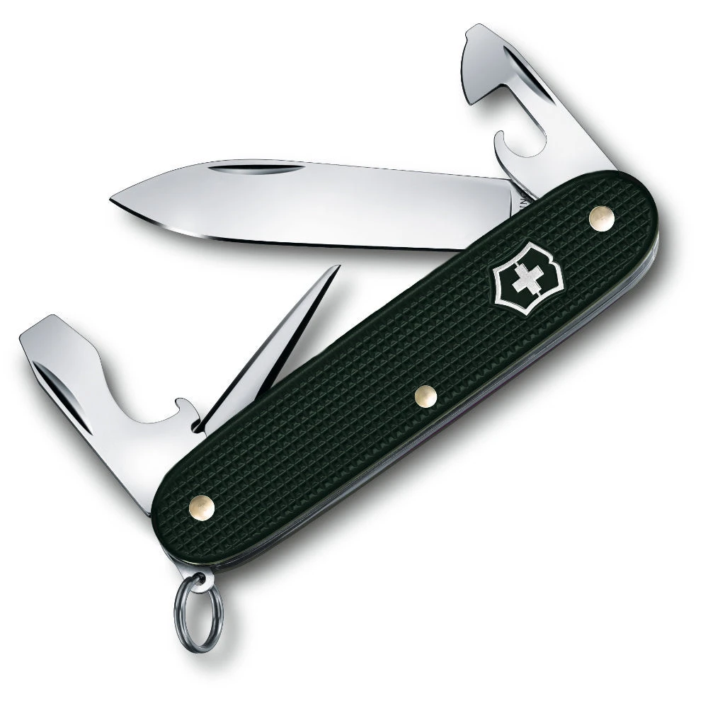Victorinox Pioneer Green Alox Designer Swiss Army Knife 1 Victorinox Pioneer Green Alox Designer Swiss Army Knife