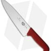 Victorinox Cutlery 8" Chef's Kitchen Knife Red Fibrox VN5206120