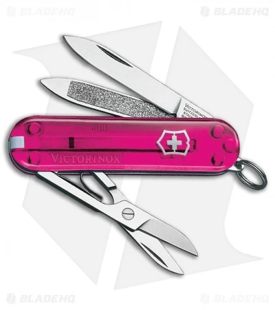 Blade HQ -Blade HQ Victorinox Classic Pink Translucent BHQ 117107 jr 1