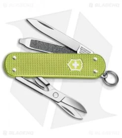 Victorinox Classic SD Alox Swiss Army Knife Lime Twist