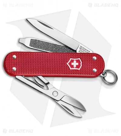 Victorinox Swiss Army Knife Classic SD Alox Sweet Berry Aluminum 1 Victorinox Swiss Army Knife Classic SD Alox Sweet Berry Aluminum