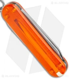 Victorinox Classic SD Fire Opal Polymer (2.25" Stainless Steel) 6 Victorinox Classic SD Fire Opal Polymer (2.25" Stainless Steel) -Blade HQ Victorinox Classic SD Fire Opal Satin BHQ 133854 jr side