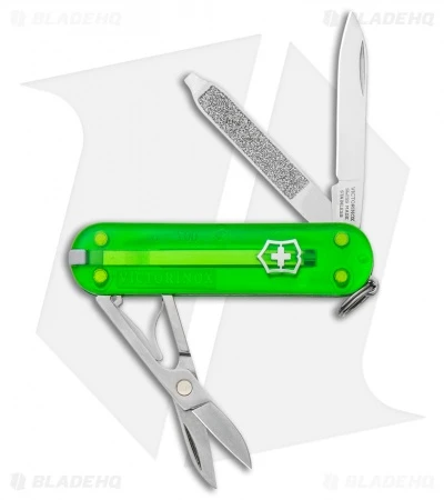 Victorinox Classic SD Green Tea Polymer (2.25" Stainless Steel) 1 Victorinox Classic SD Green Tea Polymer (2.25" Stainless Steel)