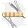 Victorinox Classic SD Precious Swiss Army Knife Woven Gold Alox 06221408G
