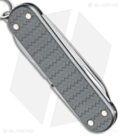 Victorinox Classic SD Precious Swiss Army Knife Woven Gray Alox 062214031G 6 Victorinox Classic SD Precious Swiss Army Knife Woven Gray Alox 062214031G -Blade HQ Victorinox Classic SD Precious Alox Gray BHQ 137941 jr side