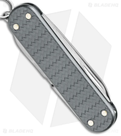Victorinox Classic SD Precious Swiss Army Knife Woven Gray Alox 062214031G 3 Victorinox Classic SD Precious Swiss Army Knife Woven Gray Alox 062214031G - Image 3
