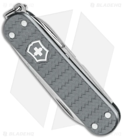 Victorinox Classic SD Precious Swiss Army Knife Woven Gray Alox 062214031G 2 Victorinox Classic SD Precious Swiss Army Knife Woven Gray Alox 062214031G - Image 2