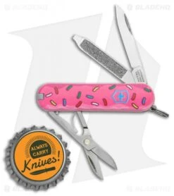 Victorinox Classic SD Swiss Army Knife Blade HQ Dessert Warrior Donut -Blade HQ Victorinox Classic SD Swiss Army Blade HQ Dessert Warrior BHQ 115113 jr bottlecap