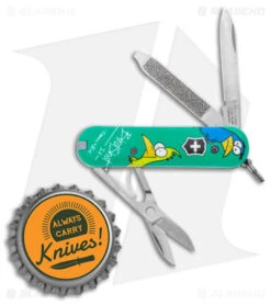 Victorinox Classic SD Swiss Army Knife Blade HQ/Frankie & Bird Exclusive Green 7 Victorinox Classic SD Swiss Army Knife Blade HQ/Frankie & Bird Exclusive Green -Blade HQ Victorinox Classic SD Swiss Army Knife Blade HQ Frankie and Bird Exclusive Green BHQ 147743 jr bottlecap