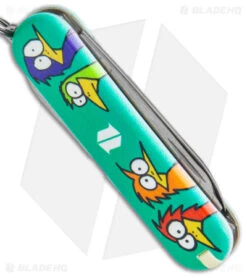 Victorinox Classic SD Swiss Army Knife Blade HQ/Frankie & Bird Exclusive Green 6 Victorinox Classic SD Swiss Army Knife Blade HQ/Frankie & Bird Exclusive Green -Blade HQ Victorinox Classic SD Swiss Army Knife Blade HQ Frankie and Bird Exclusive Green BHQ 147743 jr side