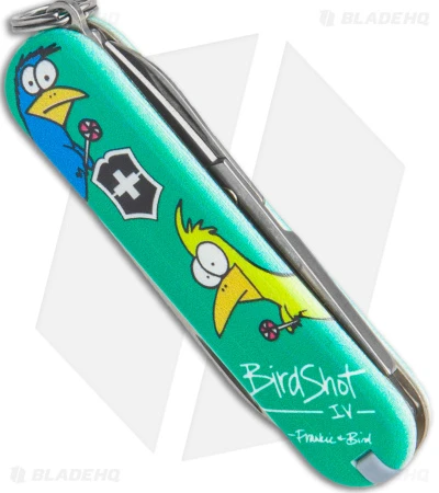 Victorinox Classic SD Swiss Army Knife Blade HQ/Frankie & Bird Exclusive Green 2 Victorinox Classic SD Swiss Army Knife Blade HQ/Frankie & Bird Exclusive Green - Image 2