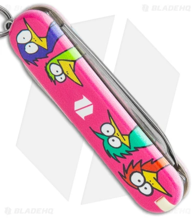 Victorinox Classic SD Swiss Army Knife Blade HQ/Frankie & Bird Exclusive - Pink 3 Victorinox Classic SD Swiss Army Knife Blade HQ/Frankie & Bird Exclusive - Pink - Image 3