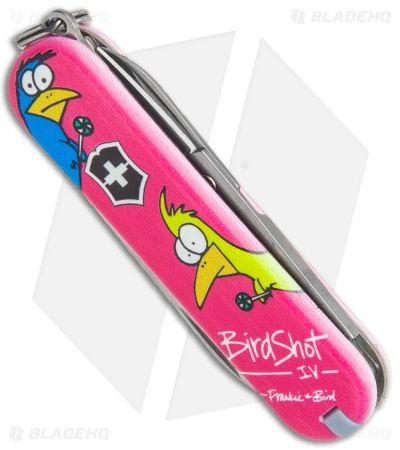 Victorinox Classic SD Swiss Army Knife Blade HQ/Frankie & Bird Exclusive - Pink 2 Victorinox Classic SD Swiss Army Knife Blade HQ/Frankie & Bird Exclusive - Pink - Image 2