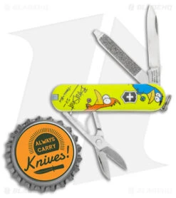 Victorinox Classic SD Swiss Army Knife Blade HQ/Frankie & Bird Exclusive Yellow 7 Victorinox Classic SD Swiss Army Knife Blade HQ/Frankie & Bird Exclusive Yellow -Blade HQ Victorinox Classic SD Swiss Army Knife Blade HQ Frankie and Bird Exclusive Yellow BHQ 147745 jr bottlecap
