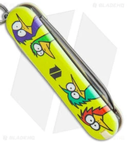 Victorinox Classic SD Swiss Army Knife Blade HQ/Frankie & Bird Exclusive Yellow 6 Victorinox Classic SD Swiss Army Knife Blade HQ/Frankie & Bird Exclusive Yellow -Blade HQ Victorinox Classic SD Swiss Army Knife Blade HQ Frankie and Bird Exclusive Yellow BHQ 147745 jr side