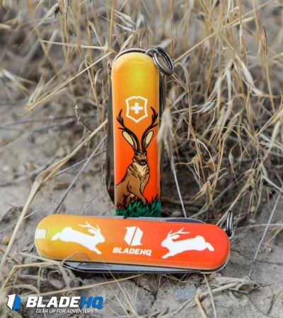 Victorinox Classic SD Swiss Army Knife Blade HQ Jackalope Exclusive 5 Victorinox Classic SD Swiss Army Knife Blade HQ Jackalope Exclusive - Image 5