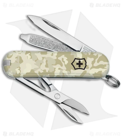 Victorinox Classic Wounded Warrior Tan Camo Polymer (2.3" Stainless Steel) 1 Victorinox Classic Wounded Warrior Tan Camo Polymer (2.3" Stainless Steel)