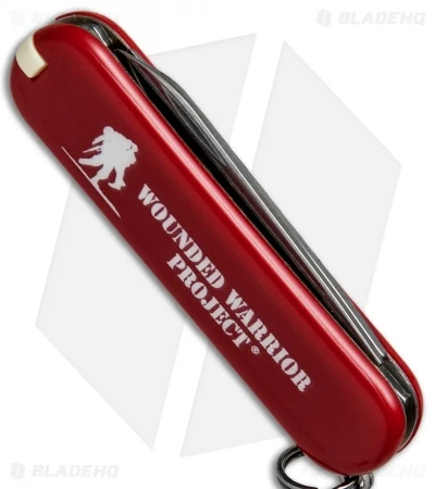 Victorinox Classic Swiss Army Knife WWP Red 55069 3 Victorinox Classic Swiss Army Knife WWP Red 55069 - Image 3