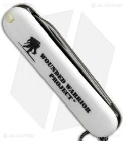 Victorinox Classic Swiss Army Knife WWP White 55071 5 Victorinox Classic Swiss Army Knife WWP White 55071 -Blade HQ Victorinox Classic WWP White 55071 BHQ 49310 jr side