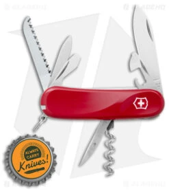 Victorinox Swiss Army Knife Evolution S13 Classic Red -Blade HQ Victorinox Evolution Red Satin S13 BHQ 109258 jr bottlecap