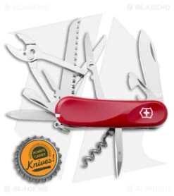 Victorinox Swiss Army Knife Evolution Red S52 7 Victorinox Swiss Army Knife Evolution Red S52 -Blade HQ Victorinox Evolution S52 Red Satin BHQ 109272 jr bottlecap