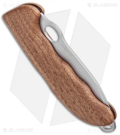 Victorinox Hunter Pro Lockback Knife Walnut Wood W/ Pouch (3.75") 0.9411.M63 3 Victorinox Hunter Pro Lockback Knife Walnut Wood W/ Pouch (3.75") 0.9411.M63 - Image 3
