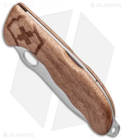 Victorinox Hunter Pro Lockback Knife Walnut Wood W/ Pouch (3.75") 0.9411.M63 2 Victorinox Hunter Pro Lockback Knife Walnut Wood W/ Pouch (3.75") 0.9411.M63 - Image 2