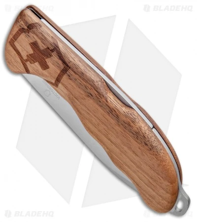 Victorinox Hunter Pro Lockback Knife Walnut Wood W/ Pouch (3.8") 0.9411.63 2 Victorinox Hunter Pro Lockback Knife Walnut Wood W/ Pouch (3.8") 0.9411.63 - Image 2