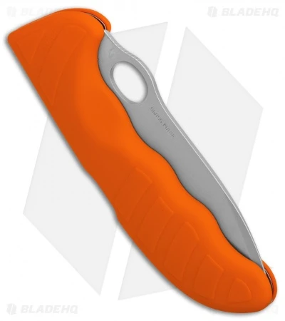 Victorinox Hunter Pro Lockback Knife Orange Zytel W/ Pouch (3.8" Bead Blast) 2 Victorinox Hunter Pro Lockback Knife Orange Zytel W/ Pouch (3.8" Bead Blast) - Image 2