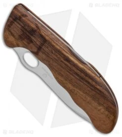 Victorinox Hunter Pro Lockback Knife Walnut Wood W/ Pouch (3.8" Bead Blast) 7 Victorinox Hunter Pro Lockback Knife Walnut Wood W/ Pouch (3.8" Bead Blast) -Blade HQ Victorinox Hunter Pro Walnut Wood Pouch Bead Blast BHQ 89693 er spine