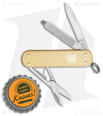 Victorinox L.E. 2019 Classic SD Swiss Army Knife Champagne Alox 0.6221.L19 4 Victorinox L.E. 2019 Classic SD Swiss Army Knife Champagne Alox 0.6221.L19 - Image 4