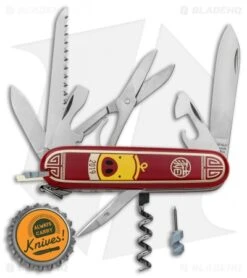 Victorinox Limited Edition Huntsman Swiss Army Knife Year Of The Pig 2019 -Blade HQ Victorinox Limited Edition Huntsman Swiss Army Knife Year of the Pig 2019 1.3714.E8 BHQ 90235 jr bottlecap