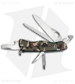 Victorinox One Hand Trekker Swiss Army Knife Camouflage