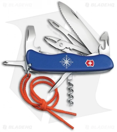 Victorinox Skipper Swiss Army Knife Blue (3.3" Polish) 1 Victorinox Skipper Swiss Army Knife Blue (3.3" Polish)